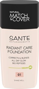 Bild von Foundation 01 warm Ivory, 30 ml, SANTE NATURKOSMETIK
