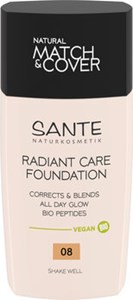 Bild von Foundation 08 Golden Bronze, 30 ml, SANTE NATURKOSMETIK