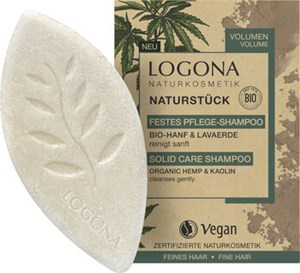 Bild von Festes Shampoo Bio-Hanf & Lavaerde, 60 g, LOGONA NATURKOSMETIK