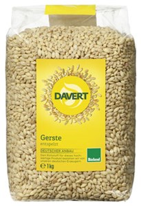 Bild von Gerste,entspelzt Bioland, 1 kg, Davert
