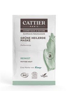 Bild von Grüne Heilerde Maske-Einmalanwendung, 2x6 ml, CATTIER