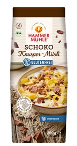 Bild von Schoko Knusper Müsli, 250 g, Hammermühle