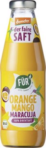 Bild von FÜR faire Saft Orange Mango Mara., 0,5 l, Voelkel