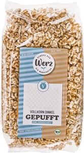 Bild von Vollkorn-Dinkel gepufft, bio, 150 g, Werz