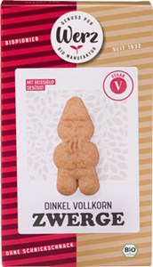 Bild von Dinkel-Vollkorn-Zwerge-Kekse, bio, 125 g, Werz