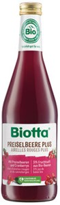 Bild von Biotta Preiselbeer plus Saft , 500 ml, guterRat