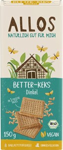 Bild von Better Keks Dinkel, 150 g, Allos, Cupper