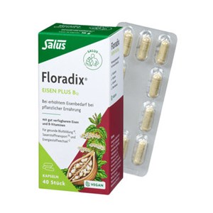Bild von Floradix Eisen plus B12, vegan, 40 St, Salus
