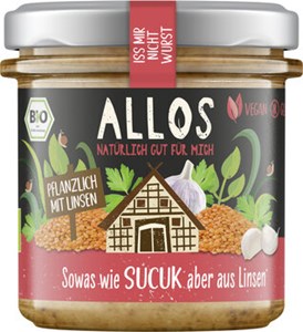 Bild von Sucuk, Iss mir nicht Wurst!, 135 g, Allos, Cupper