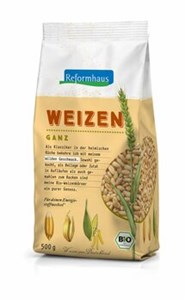 Bild von Weizen ganz, bio, 500 g, Reformhaus
