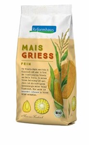 Bild von Maisgriess fein (Polenta), bio, 500 g, Reformhaus