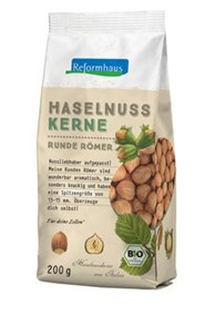 Bild von Haselnusskerne Runde Römer, bio, 200 g, Reformhaus