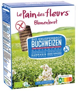 Bild von Blumenbrot Buchweizen ohne Salz, 2x75 g, Blumenbrot