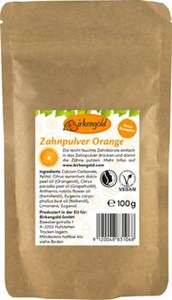 Bild von Zahnpulver Orange NFP, 100 g, Birkengold