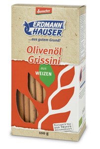 Bild von Grissini mit Olivenöl, 100 g, ErdmannHAUSER