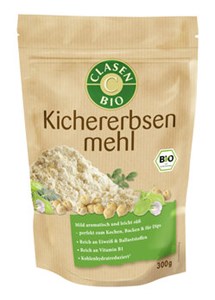 Bild von Kichererbsenmehl, bio, 300 g, Clasen Bio