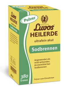 Bild von Heilerde ultrafein akut Pulver, 380 g, Luvos