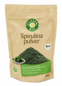 Bild von Spirulinapulver, bio, 200 g, Clasen Bio
