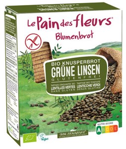 Bild von ##Blumenbrot Grüne Linsen, 150 g, Blumenbrot
