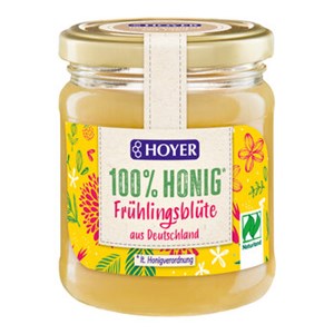 Bild von Frühlingsblütenhonig NATURLAND , 250 g, Hoyer